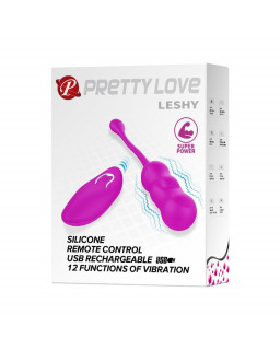 Leshy Huevo Vibrador con Control Remoto USB