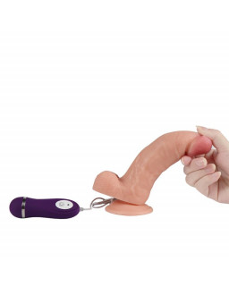 Vibrador Realista Control Remoto Phantom 20 cm