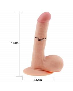 Dildo The Ultra Soft Dude 75 Natural