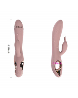 Vibrador Silicona USB Katerina 21 cm