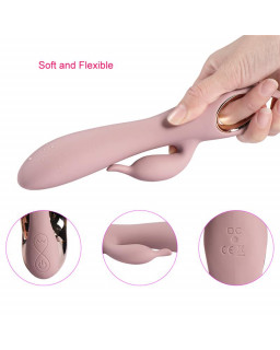 Vibrador Silicona USB Katerina 21 cm