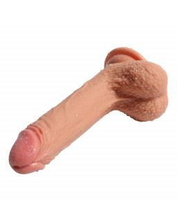 Dildo Silicona Doble Densidad Crowley 18 cm