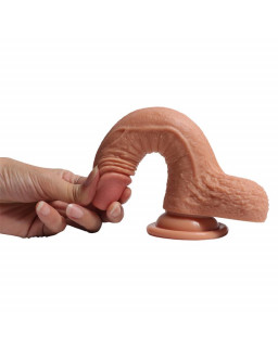 Dildo Silicona Doble Densidad Crowley 18 cm