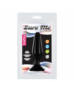 Plug Anal Lure Me Talla L Negro