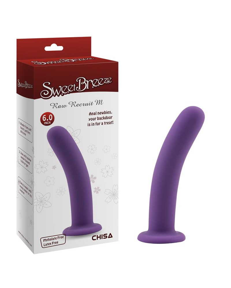 Dildo para Arnes Raw Recruit M Purpura