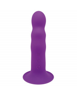 Dildo Doble Densidad con Vibracion Hitsens 3 7 S03 M Purpura