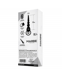 Marbe Cadena Anal con Vibracion USB Silicona