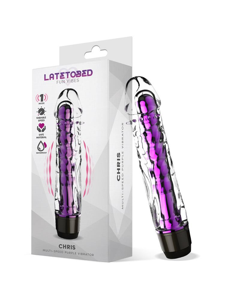 Chris Vibrador Multi Velocidad Purpura