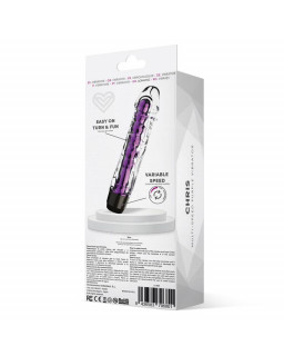 Chris Vibrador Multi Velocidad Purpura