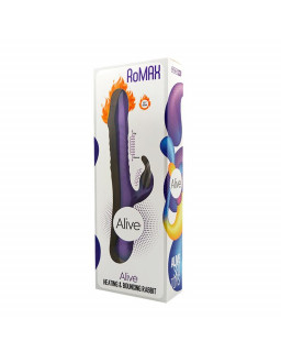 Vibrador con Efecto Calor Romax Purpura