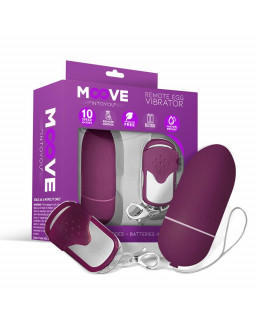 Huevo Vibrador con Control Remoto Dark Purple