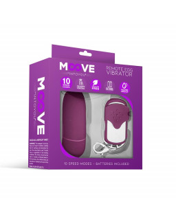 Huevo Vibrador con Control Remoto Dark Purple