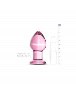 Plug anal Cristal Rosa