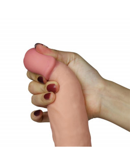 Dildo The Ultra Soft Dude con Vibracion 75 Natural