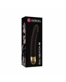 Dorcel Real Vibration M Negro Dorado