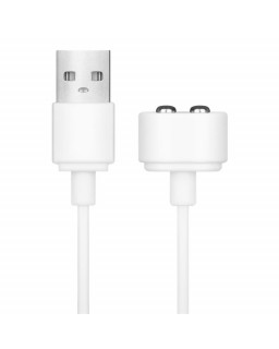 Cable Magnetico USB Blanco