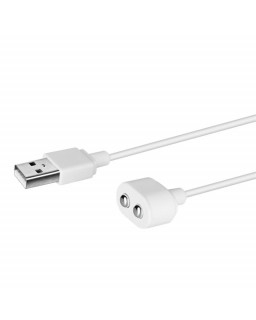 Cable Magnetico USB Blanco