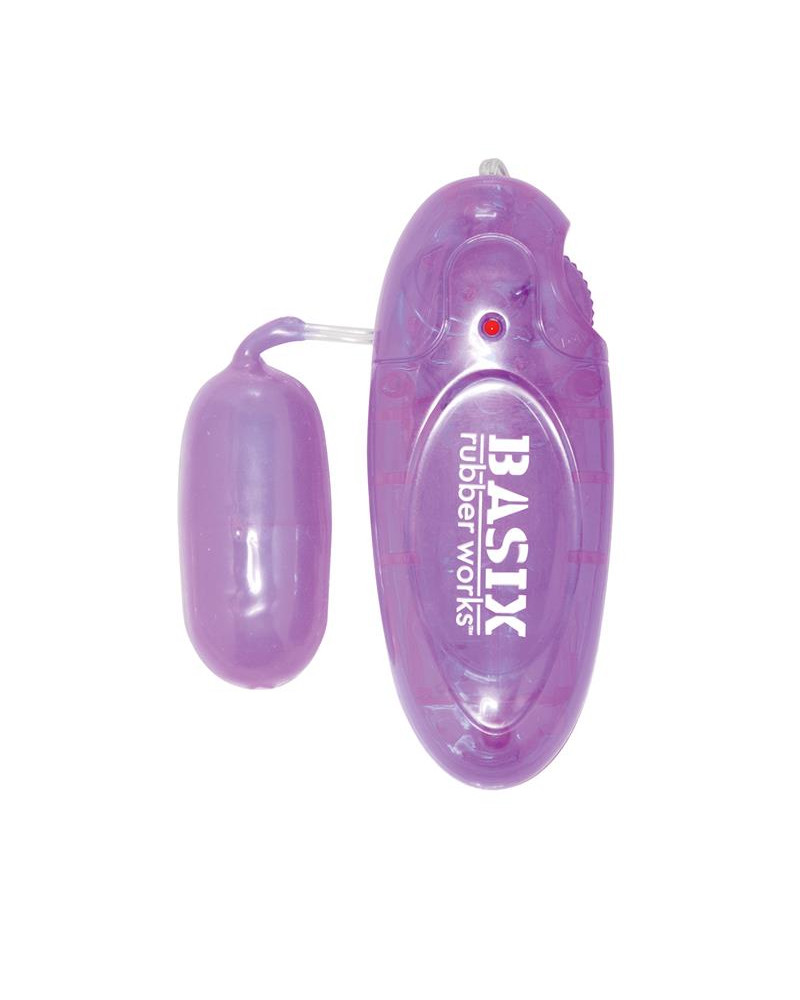 Basix Rubber Works Jelly Egg Color Purpura