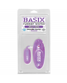 Basix Rubber Works Jelly Egg Color Purpura