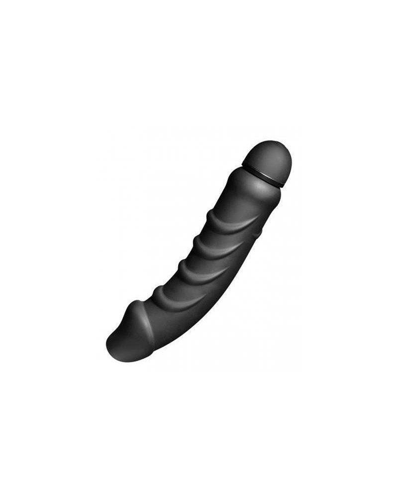 Vibrador Punto P Silicona Negro