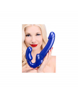 Revolver II Vibrador Doble Azul