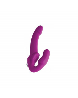 Evoke Vibrador Doble Sin Arnes Purpura