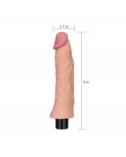 Vibrador Real Softee 8 Natural