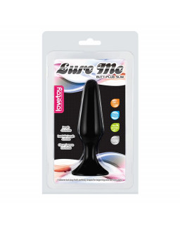 Plug Anal Lure Me Talla S Negro