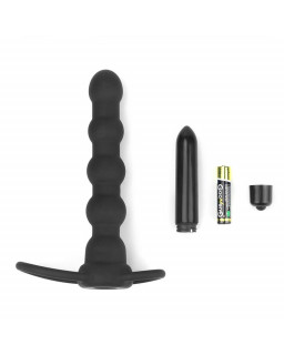 Plug Anal Double Prober con Vibracion Negro