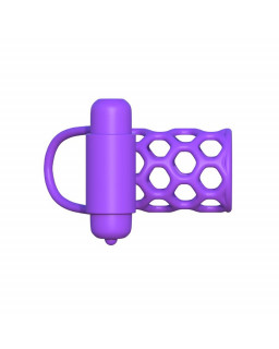 Fantasy C Ringz Anillo Vibrador Jaula para Parejas Purpura