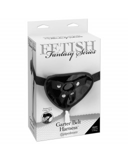 Fetish Fantasy Series Garter Belt Harness Black