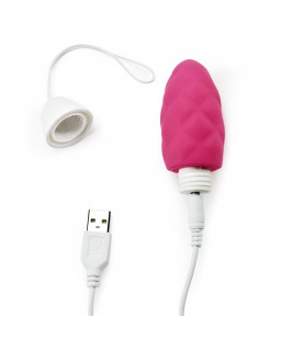 Huevo Vibrador iJoy Control Remoto USB Rosa