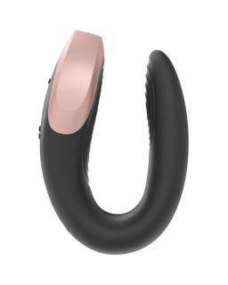 Double Love Luxury Vibrador Para Parejas con App Negro