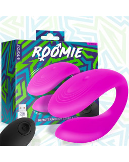 Roomie Vibrador para Parejas Silicona Liquida Unibody Control Remoto USB