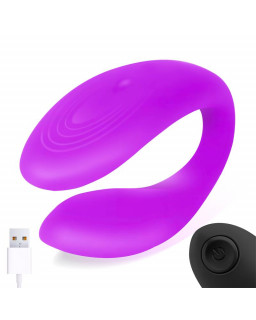 Roomie Vibrador para Parejas Silicona Liquida Unibody Control Remoto USB