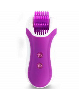 Clitella Estimulador Sexo Oral con Accesorios Purpura