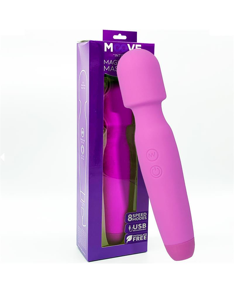 Magic Wand Masajeador Silicona Purpura