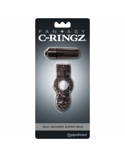 Fantasy C Ringz Super Anillo Ball Banger Negro