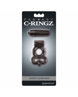 Fantasy C Ringz Anillo Infinity Negro