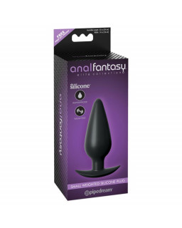 Plug Anal con Peso Interno Pequeno Color Negro