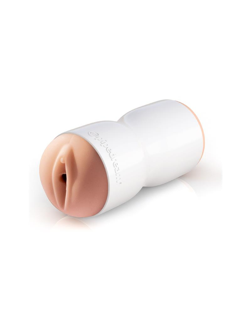 Pipedream Extreme Toyz Masturbador Tight Grip Pussy Mouth Color Blanco