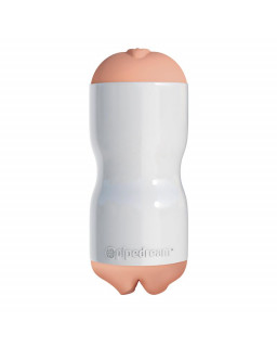 Pipedream Extreme Toyz Masturbador Tight Grip Pussy Mouth Color Blanco