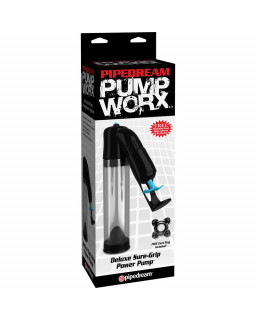 Pump Worx Succionador Deluxe Sure Grip Color Negro