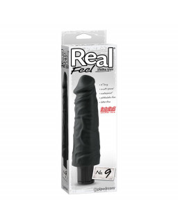 Real Feel Lifelike Toyz Vibrador No 9 Negro