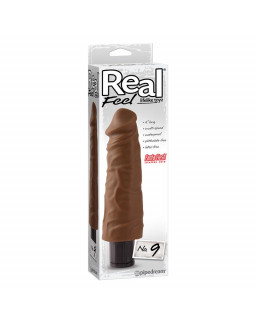 Real Feel Lifelike Toyz Vibrador No 9 Marron