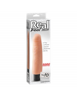 Real Feel Lifelike Toyz Vibrador No 10 Color Natural