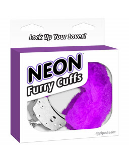 Neon Esposas Forradas Color Purpura