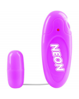 Neon Bala Vibradora a Control Remoto Luv Touch Purpura