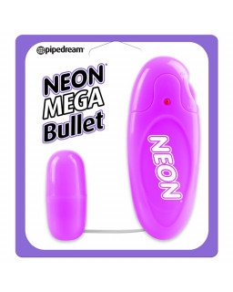 Neon Bala Vibradora a Control Remoto Luv Touch Purpura