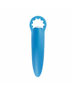 Neon Mini Vibrador Lil Finger Azul